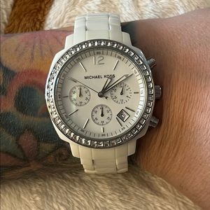 White Michael Kors Watch